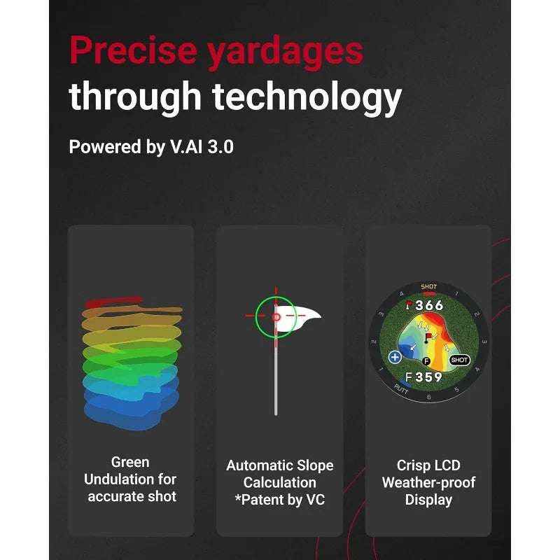 Golf GPS Watch with slope