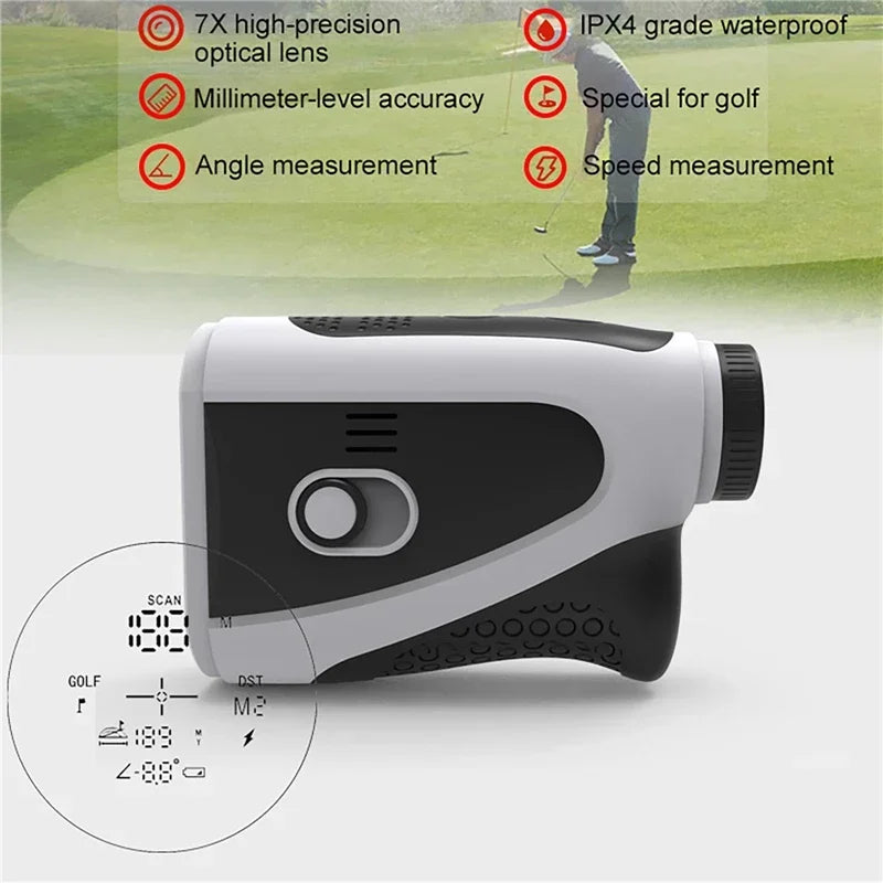 Golf Rangefinder with slope