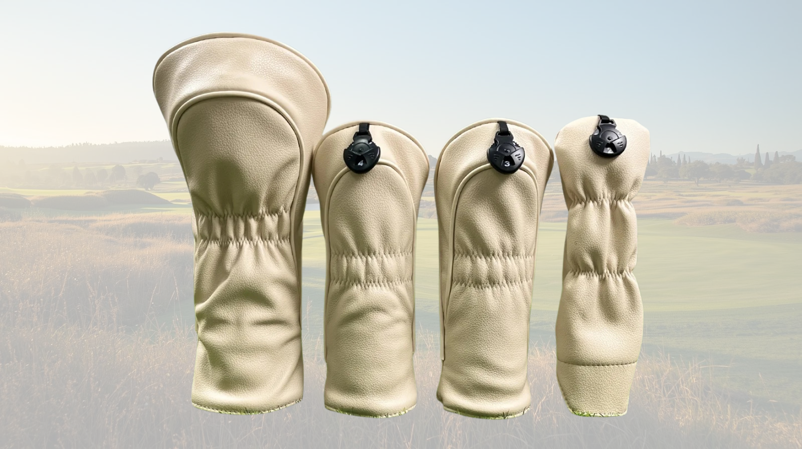 Golf Head Covers - Sun Day Red