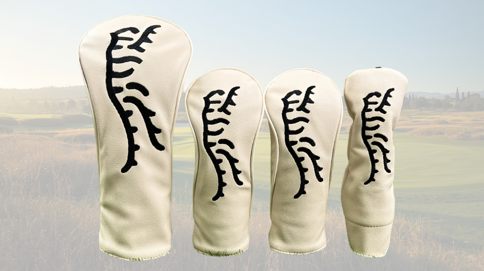 Golf Head Covers - Sun Day Red