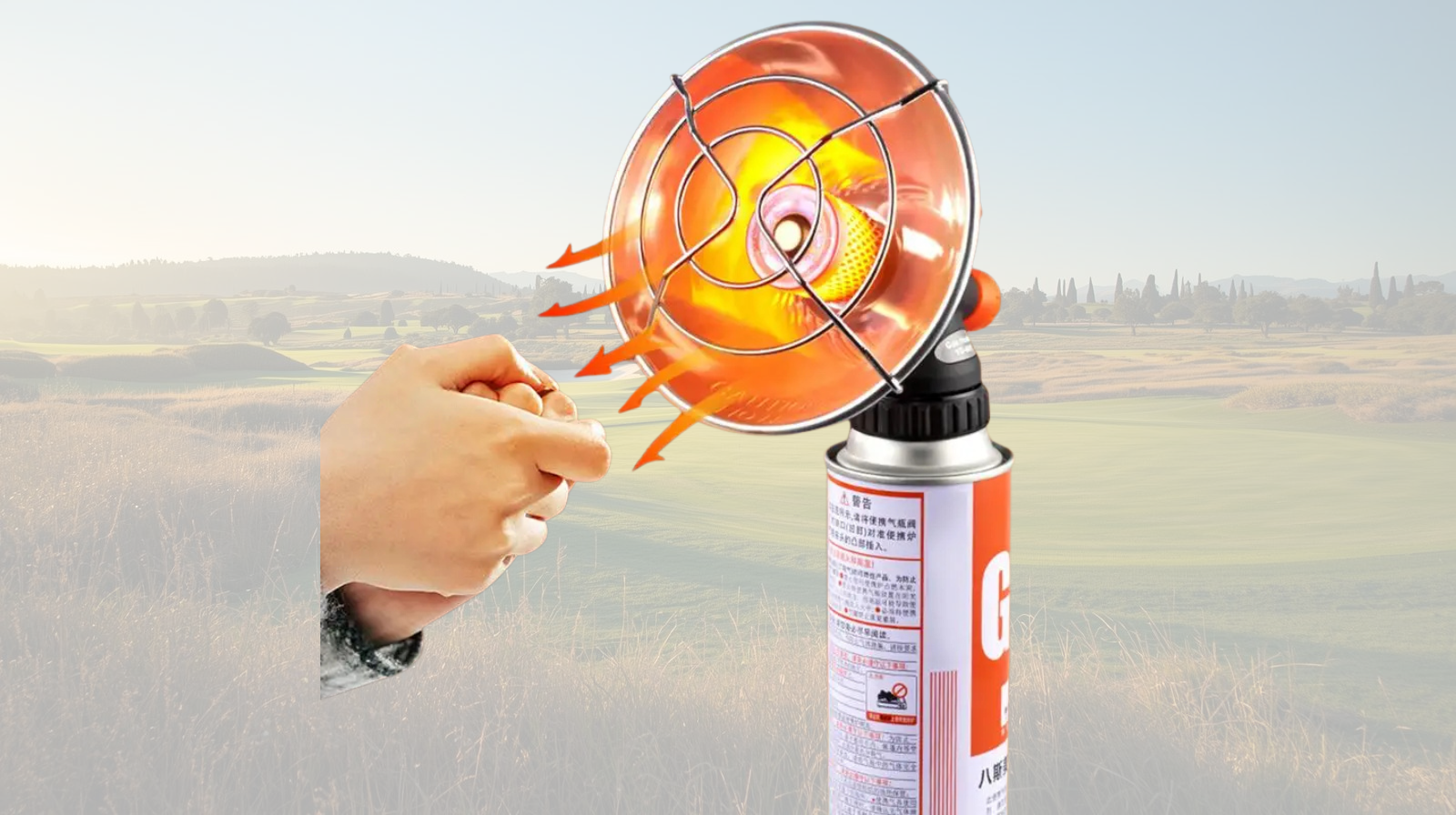 Golf Cart Propane Heater