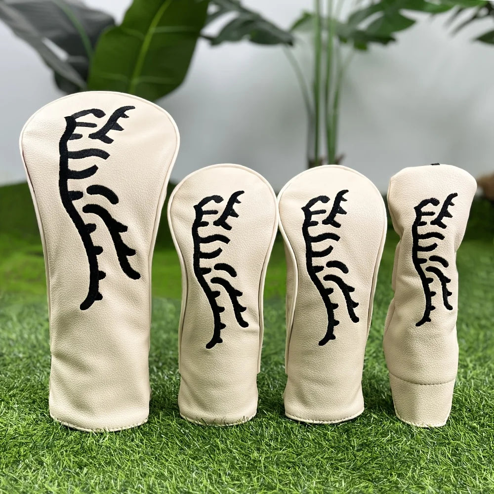Golf Head Covers - Sun Day Red